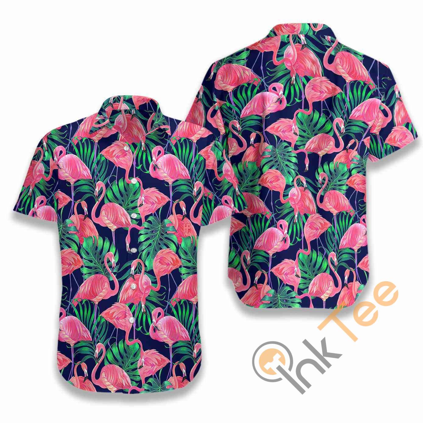 Tropical Flamingo Hawaiian shirts 1 Tropical Flamingo Hawaiian shirts