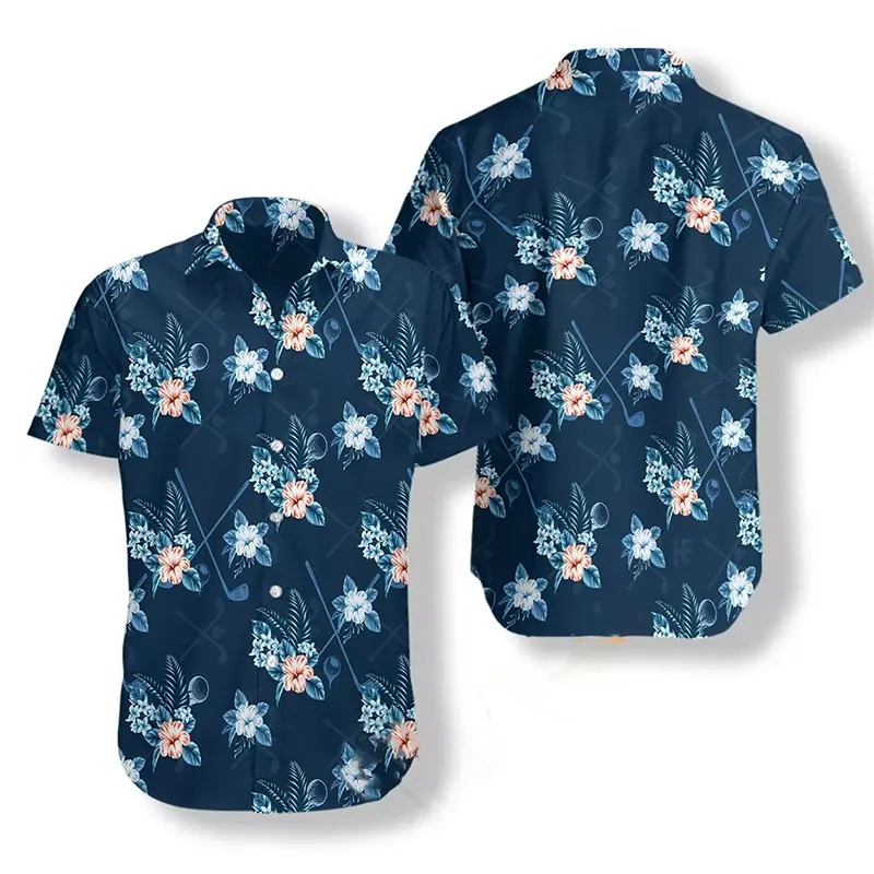 Tropical Golf Hawaiian shirts
