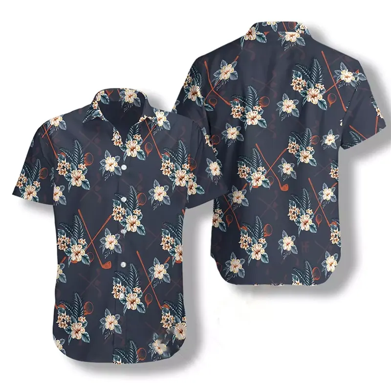 Tropical Golf Hawaiian shirts 3 Tropical Golf Hawaiian shirts