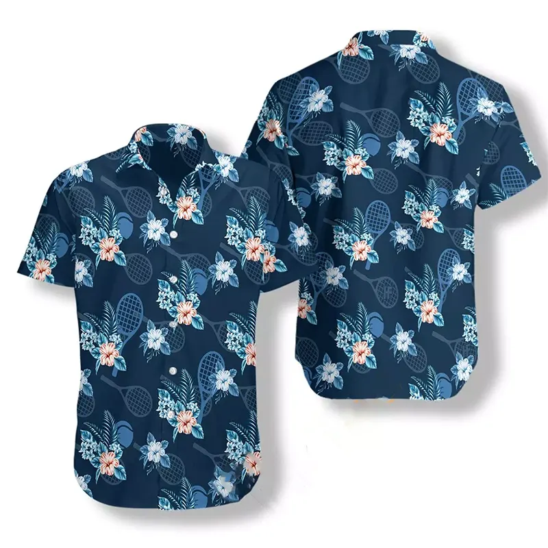 Tropical Tennis Hawaiian shirts 5 Tropical Tennis Hawaiian shirts