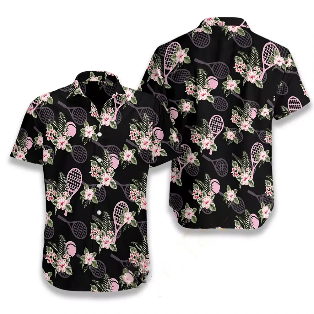 Tropical Tennis Hawaiian shirts