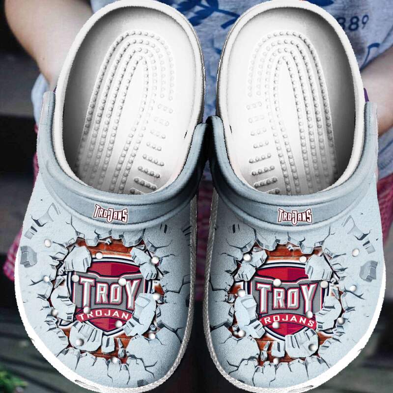 Troy Trojans Tide Crocs Clog Shoes 3 Troy Trojans Tide Crocs Clog Shoes