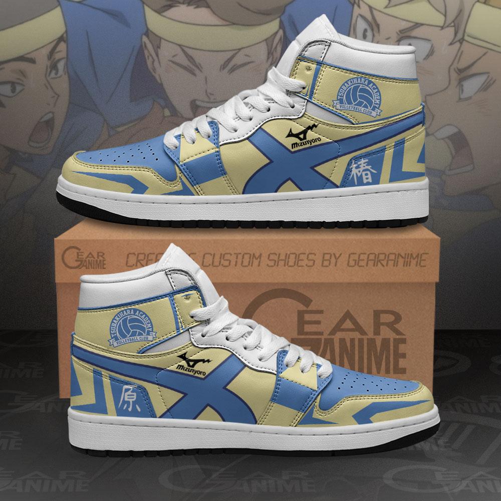 Tsubakihara Academy Sneakers Custom Anime Air Jordan Shoes