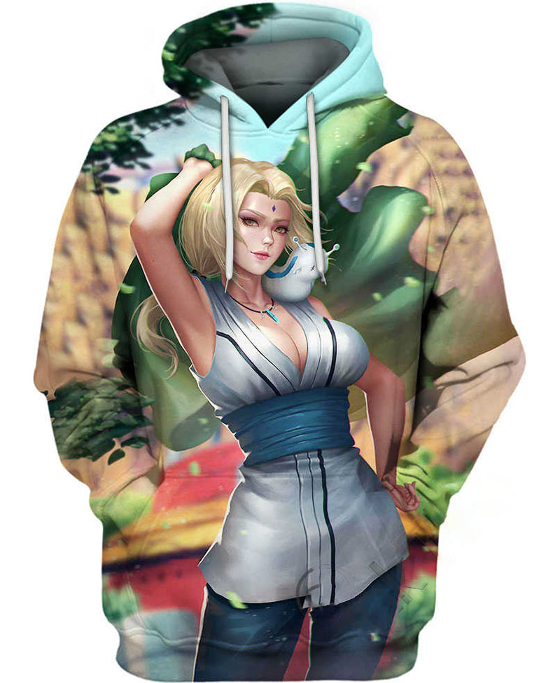 Tsunade Hoodie 3D