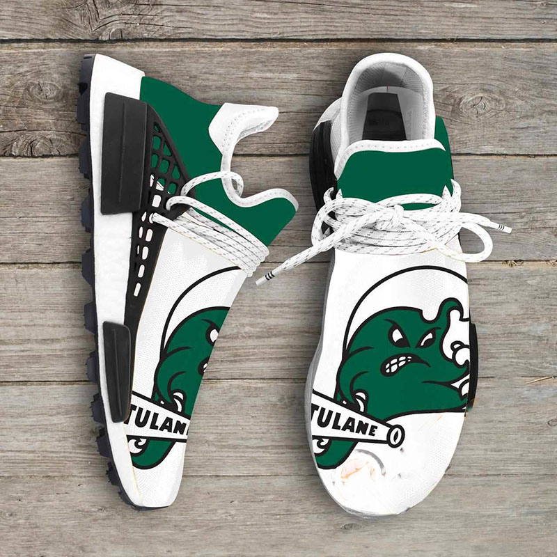 Tulane Green Wave Ncaa NMD Human Shoes