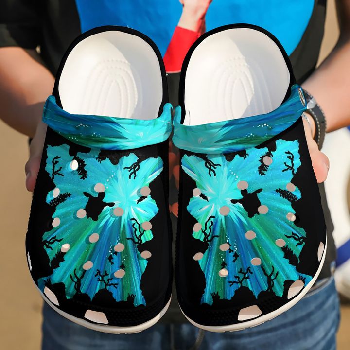 Turtle Under The Sea Crocs Clog Shoes 3 Turtle Under The Sea Crocs Clog Shoes