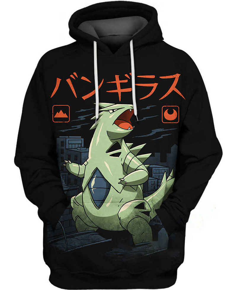 Tyranitar Pokemon Hoodie 3D 3 Tyranitar Pokemon Hoodie 3D