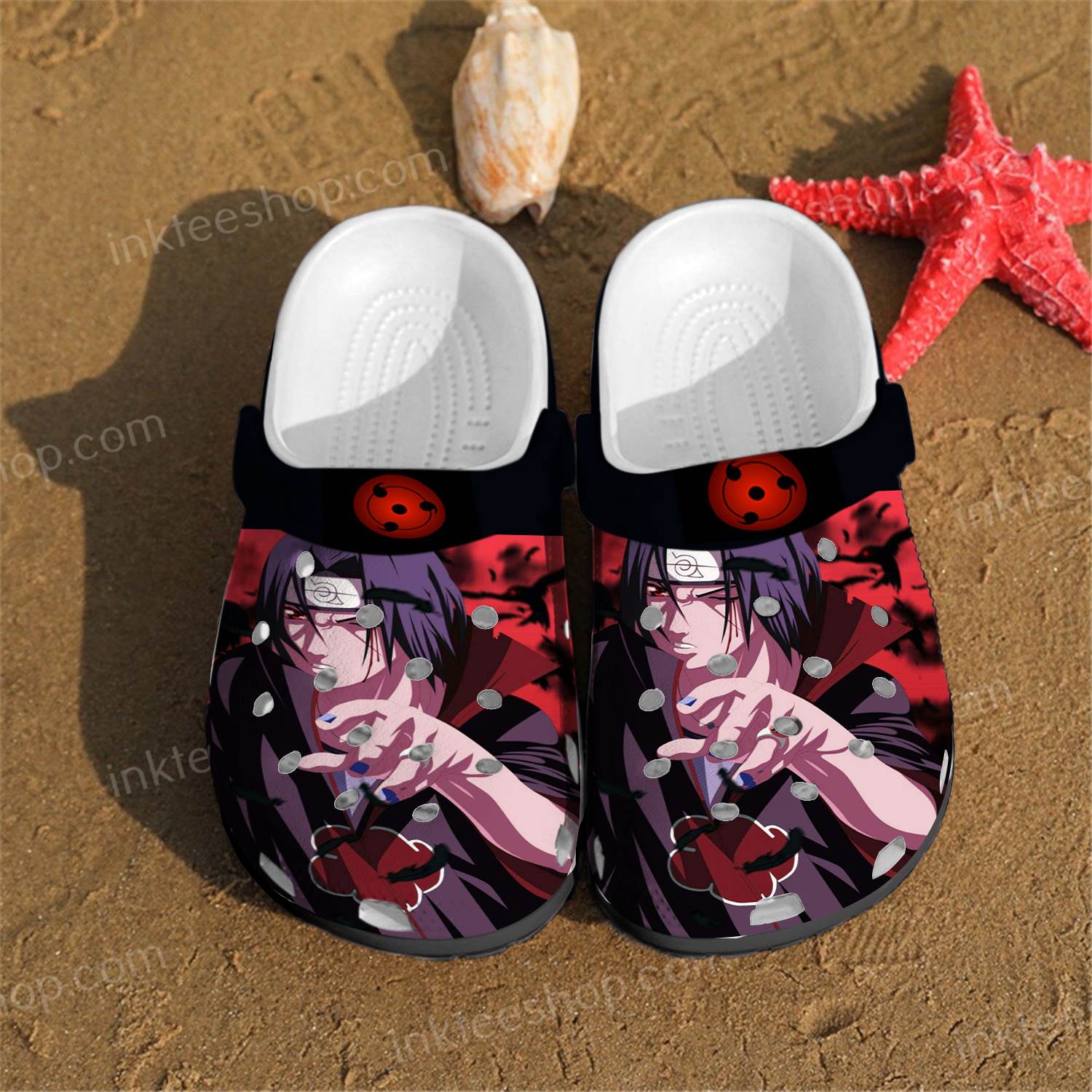 Uchiha Itachi Anime Crocs Clog Shoes
