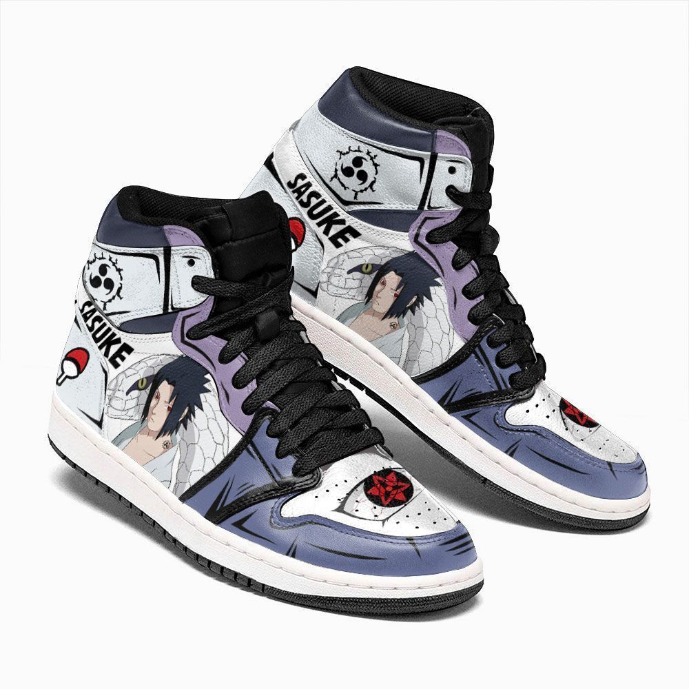 Uchiha Sasuke Aoda Naruto Custom Anime Air Jordan Shoes 3 Uchiha Sasuke Aoda Naruto Custom Anime Air Jordan Shoes