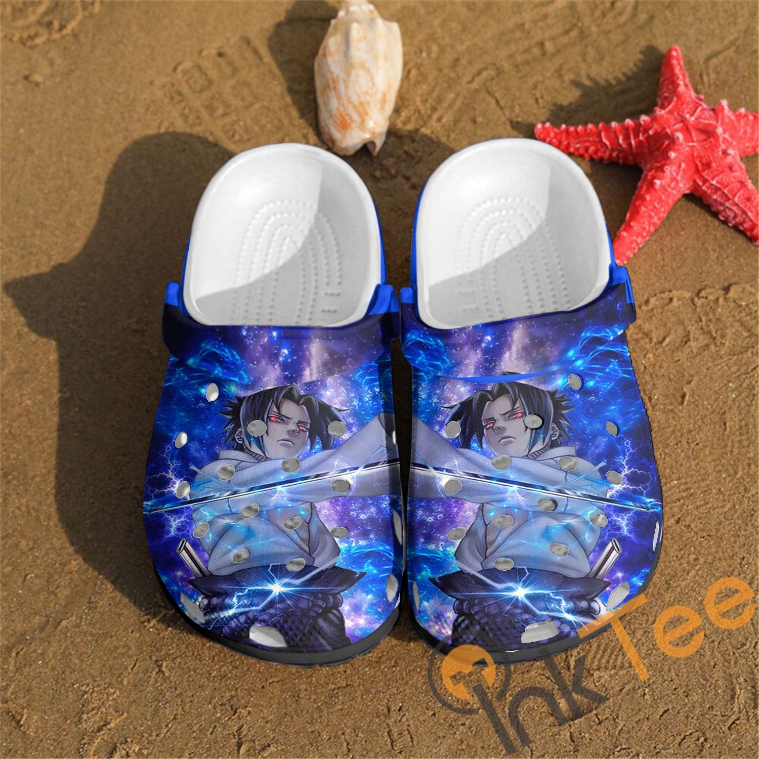 Uchiha Sasuke Signature Custom Best Seller Crocs Clog Shoes 4 Uchiha Sasuke Signature Custom Best Seller Crocs Clog Shoes