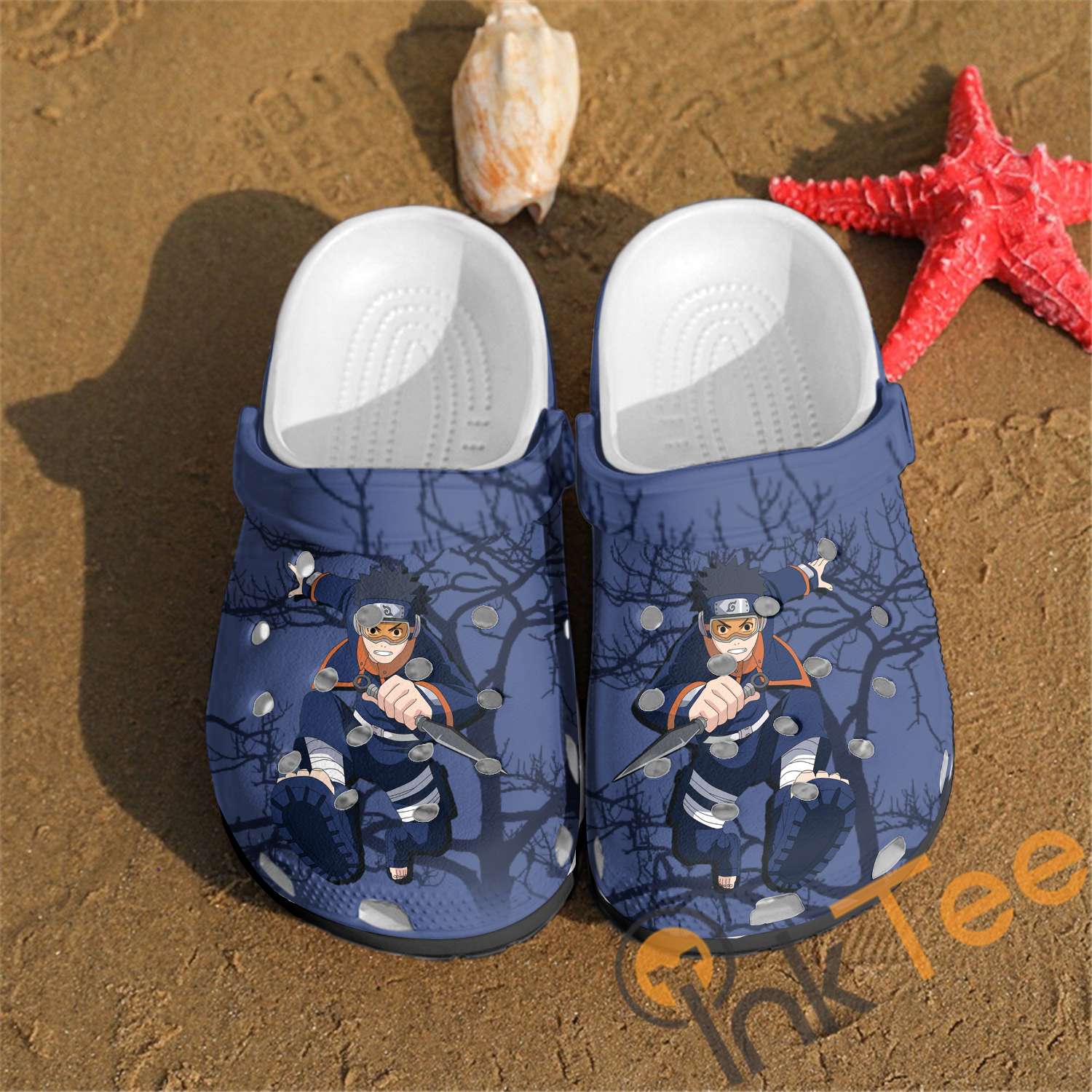 Uchiha Shisui Anime Custom Crocs Clog Shoes