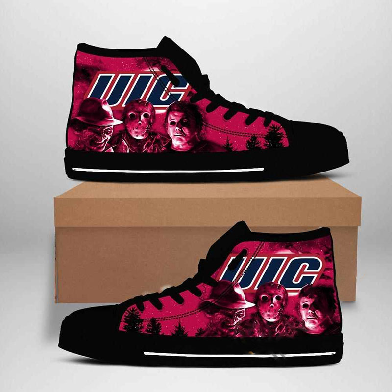 Uic Flames Ncaa High Top Shoes