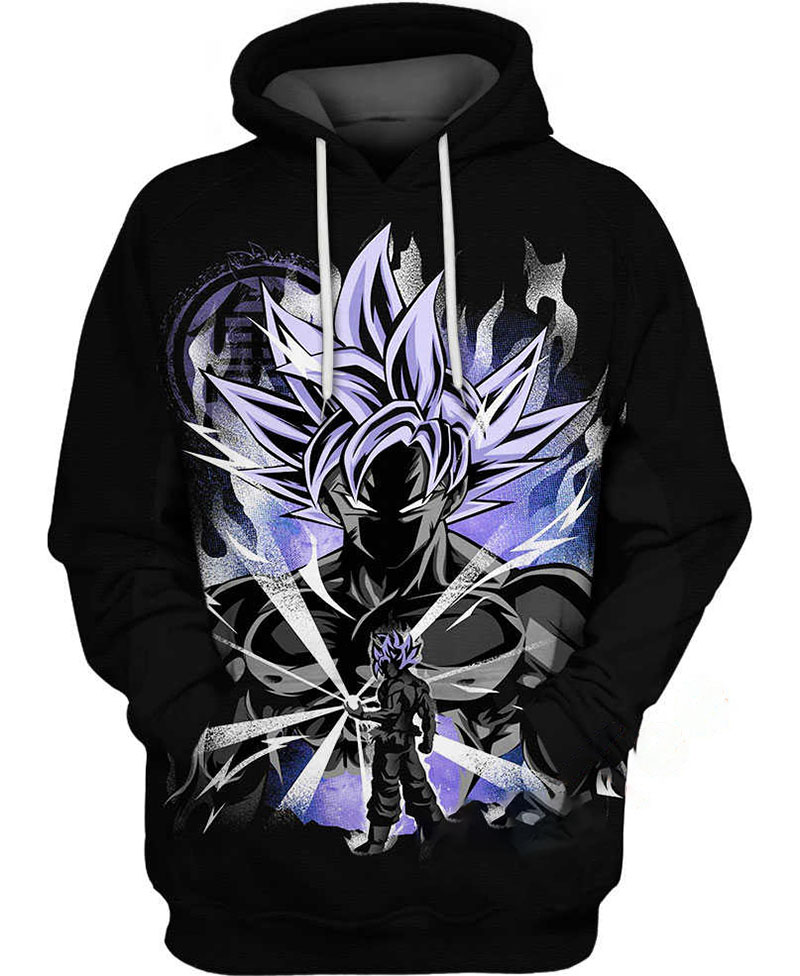 Uiltra Instinct Hero Hoodie 3D
