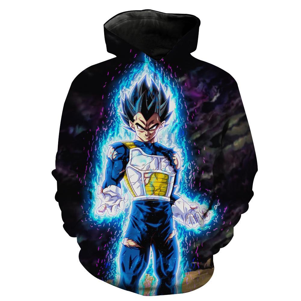 Ultra Instincts Vegeta Epic Dragon Ball Super Hoodie 3D