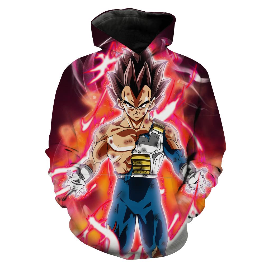 Ultra Instincts Vegeta Super Dragon Ball Hoodie 3D
