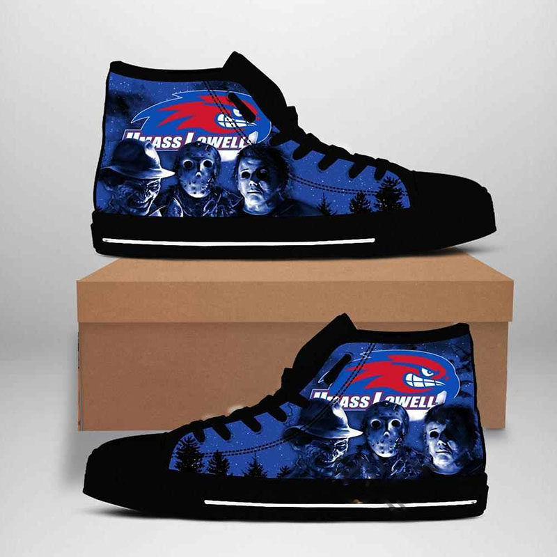 Umass Lowell River Hawks Ncaa High Top Shoes 2 Umass Lowell River Hawks Ncaa High Top Shoes