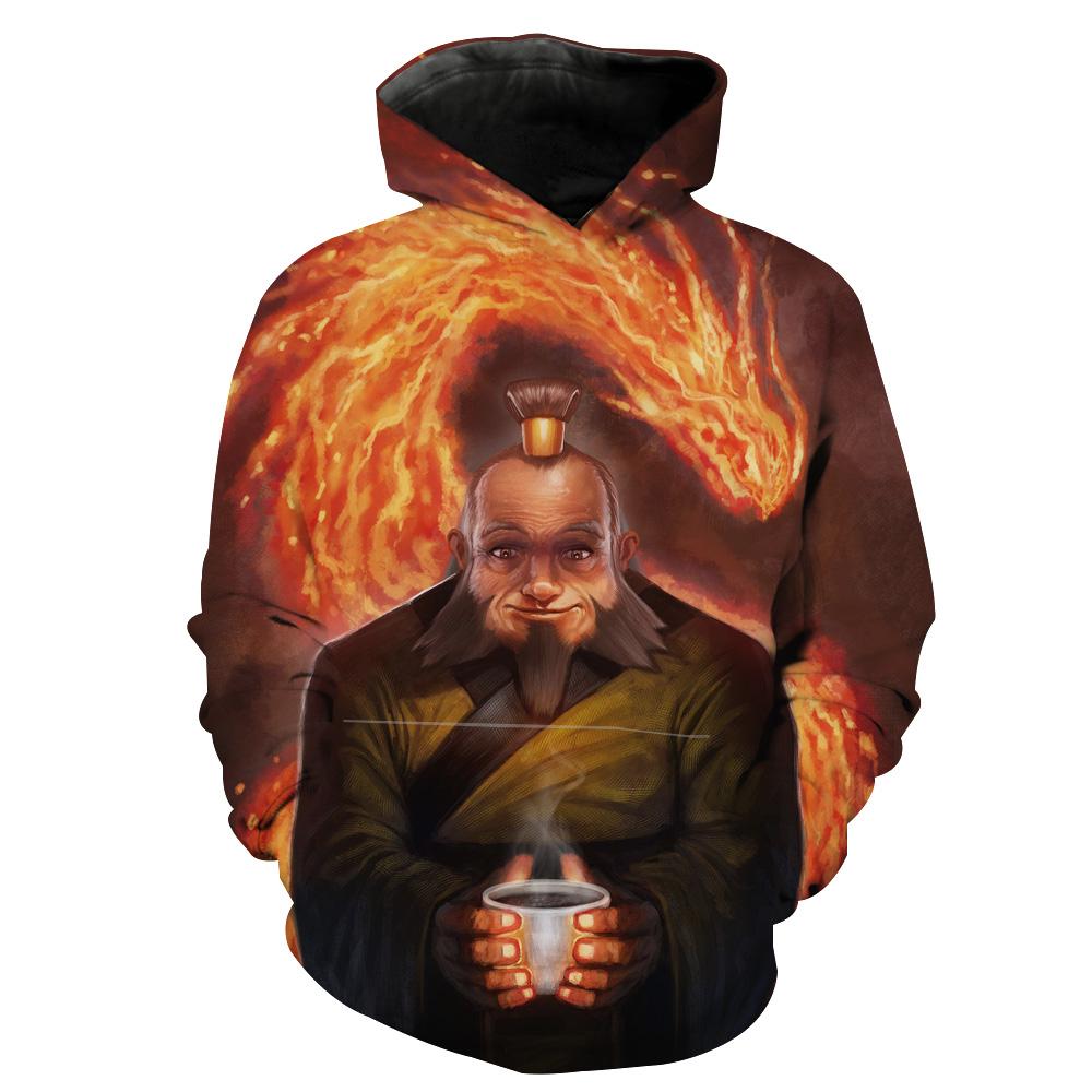 Uncle Iroh Avatar The Last Airbender Uncle Iroh Hoodie 3D 1 Uncle Iroh Avatar The Last Airbender Uncle Iroh Hoodie 3D