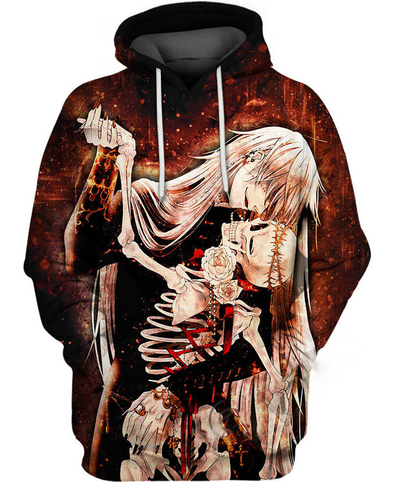 Undertaker Black Buttler Hoodie 3D 8 Undertaker Black Buttler Hoodie 3D