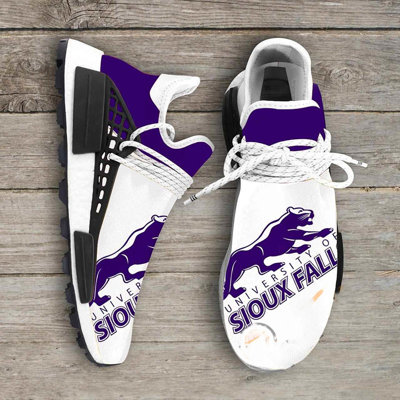University Of Sioux Falls Cougars Ncaa NMD Human Shoes 5 University Of Sioux Falls Cougars Ncaa NMD Human Shoes