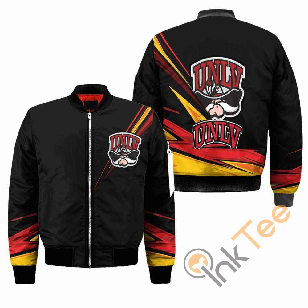 UNLV Rebels NCAA Black Apparel Best Christmas Gift For Fans Bomber Jacket 12 UNLV Rebels NCAA Black Apparel Best Christmas Gift For Fans Bomber Jacket