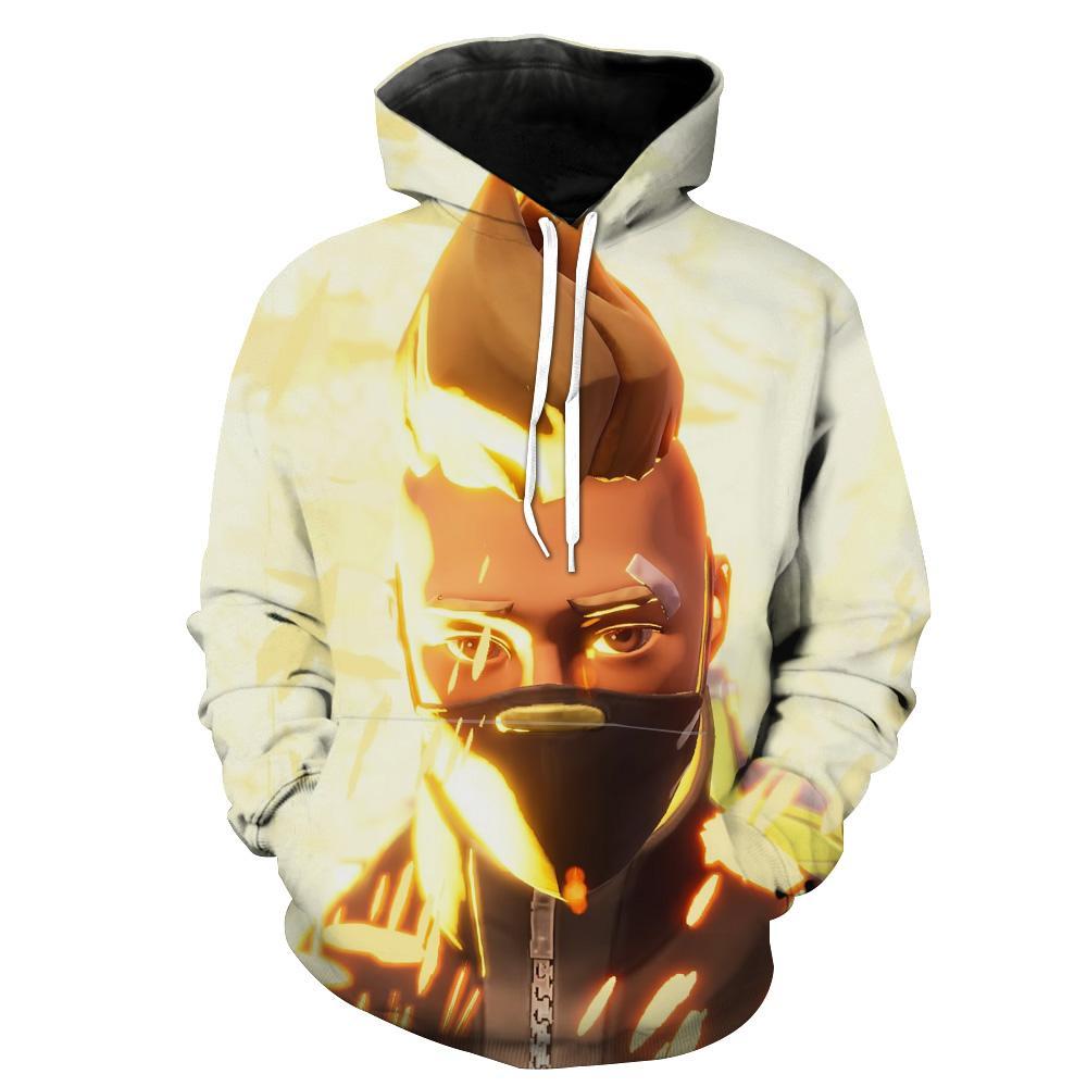 Unmasked Drift Fortnite Hoodie 3D