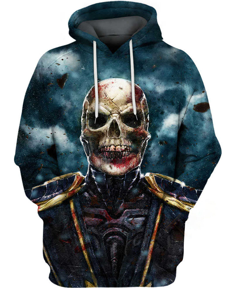 Unmasked Scorpion Mortal Kombat Hoodie 3D 1 Unmasked Scorpion Mortal Kombat Hoodie 3D