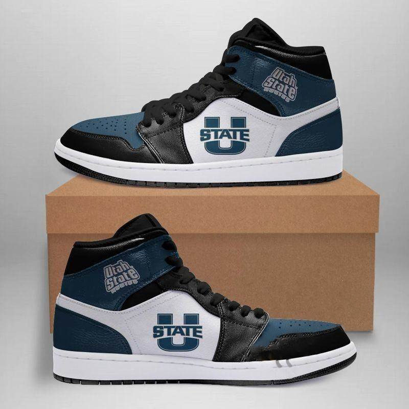 Utah State Aggies Custom Air Jordan Shoes