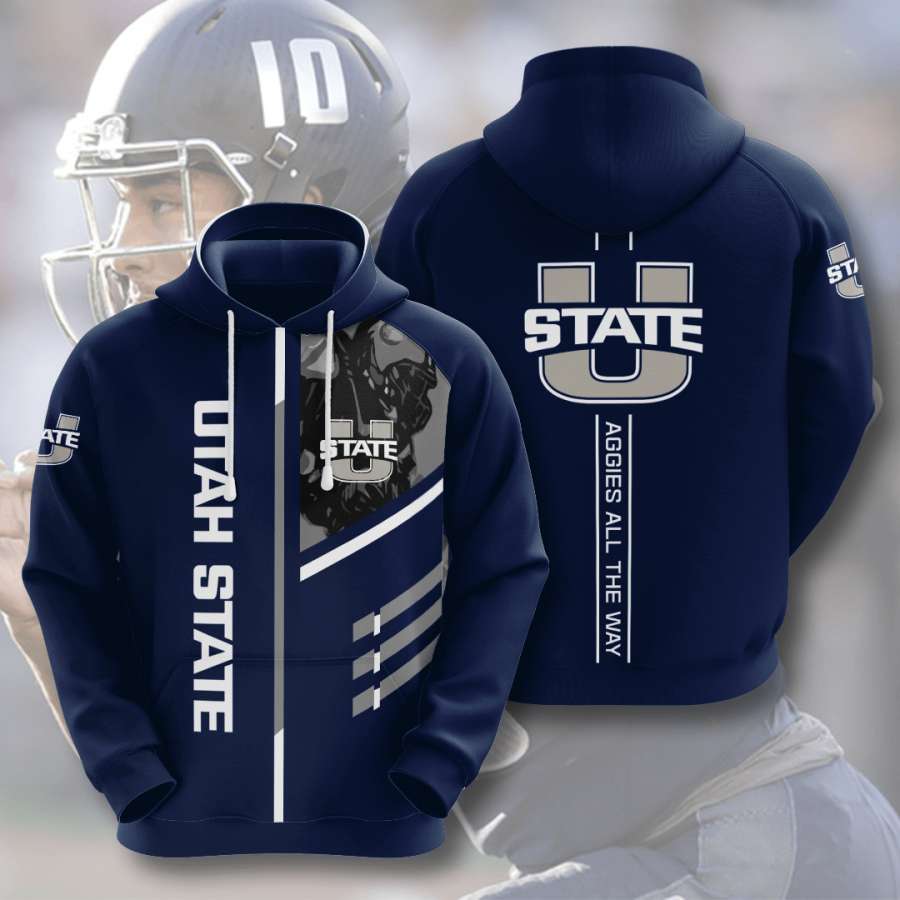 Utah State Aggies Custom Hoodie 3D