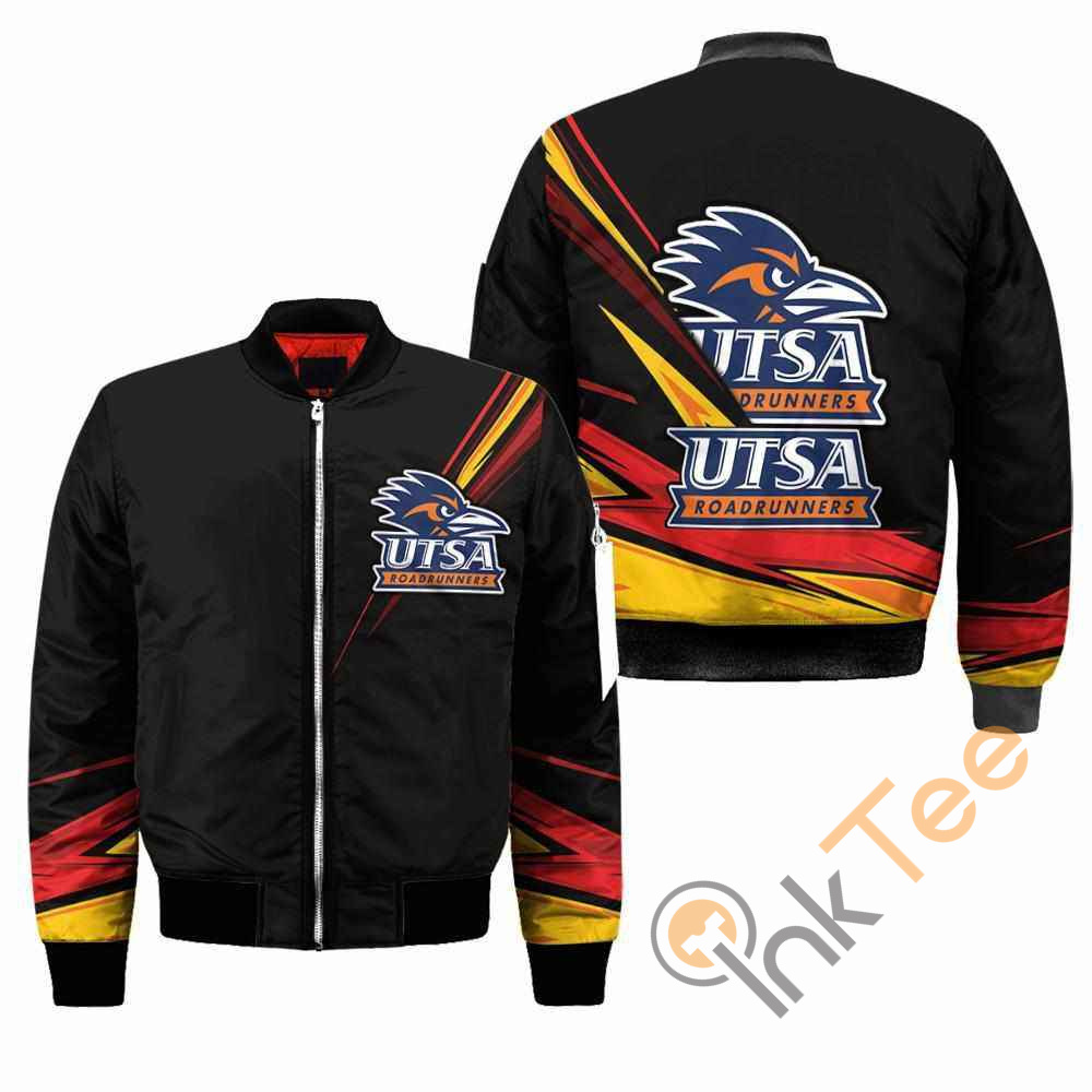 UTSA Roadrunners NCAA Black Apparel Best Christmas Gift For Fans Bomber Jacket