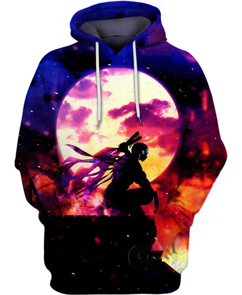 Uzui Tengen Demon Slayer Hoodie 3D