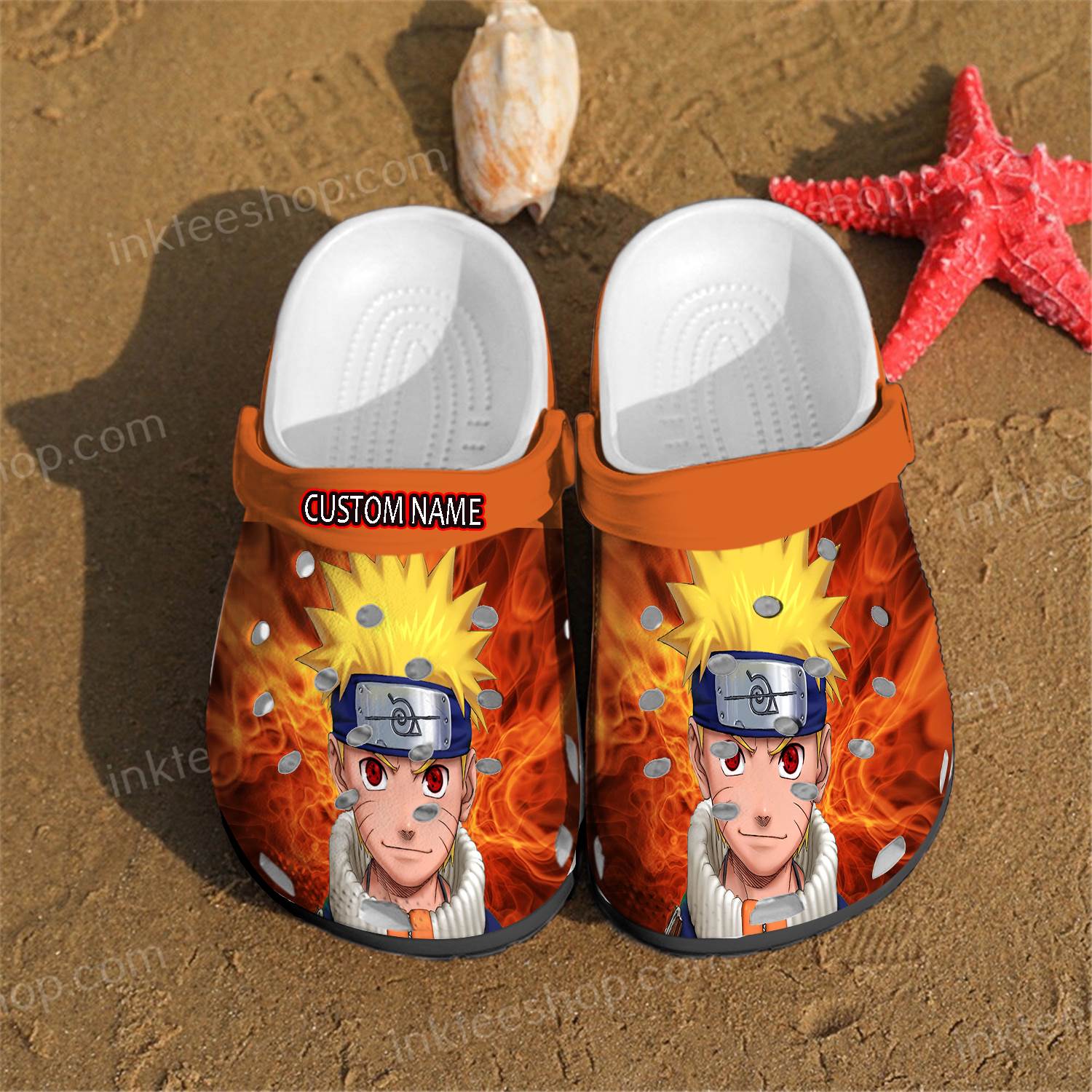 Uzumaki Naruto Anime TV Crocs Clog Shoes 6 Uzumaki Naruto Anime TV Crocs Clog Shoes