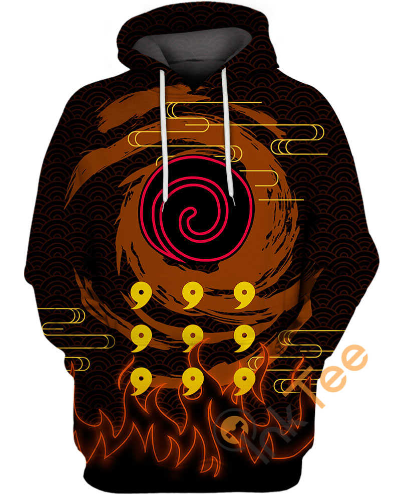 Uzumaki Naruto Cosplay Hoodie 3D