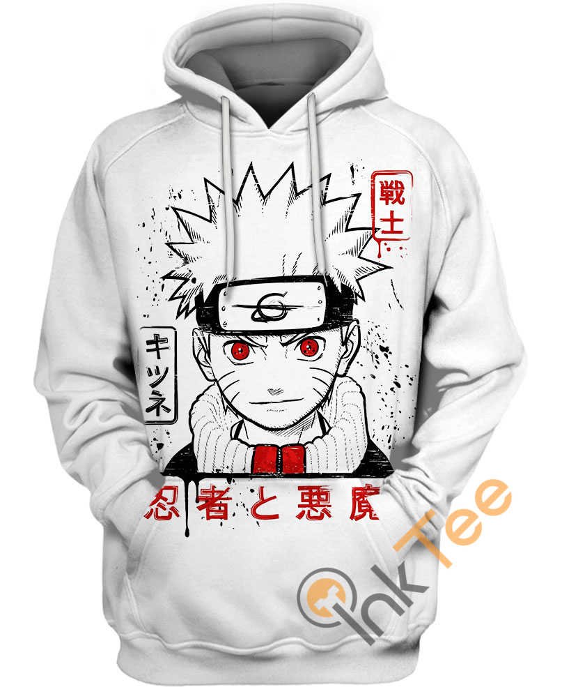 Uzumaki Naruto Sketch Hoodie 3D