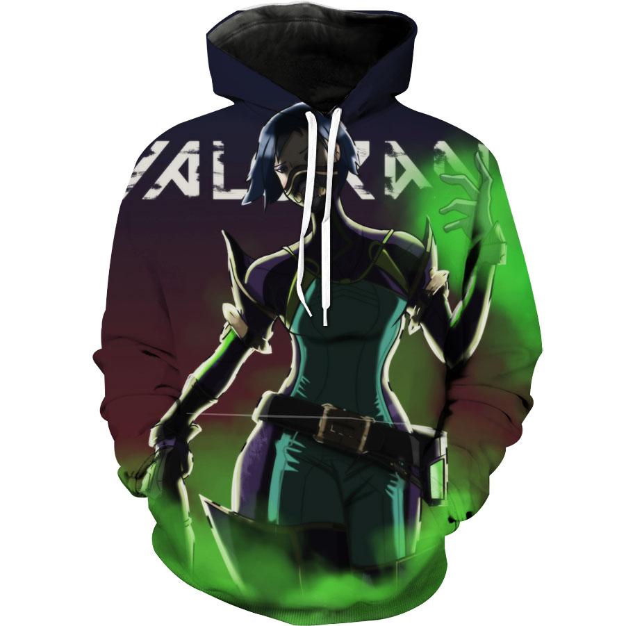Valorant Viper Character Viper Valorant Hoodie 3D 3 Valorant Viper Character Viper Valorant Hoodie 3D