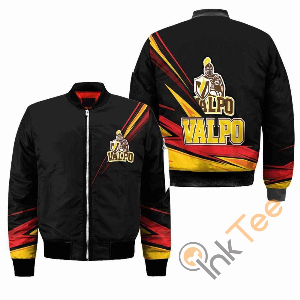 Valparaiso Crusaders NCAA Black Apparel Best Christmas Gift For Fans Bomber Jacket