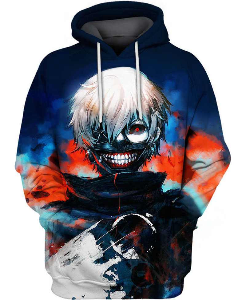 Vampire Mask Hoodie 3D