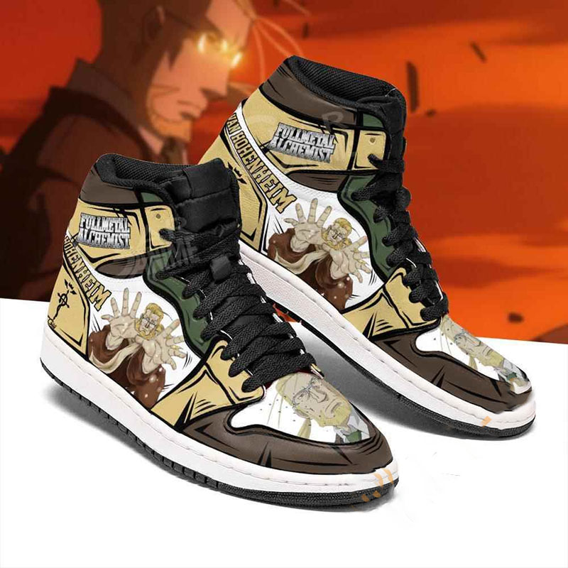 Van Hohenheim Fullmetal Alchemist Sneakers Anime Air Jordan Shoes 7 Van Hohenheim Fullmetal Alchemist Sneakers Anime Air Jordan Shoes
