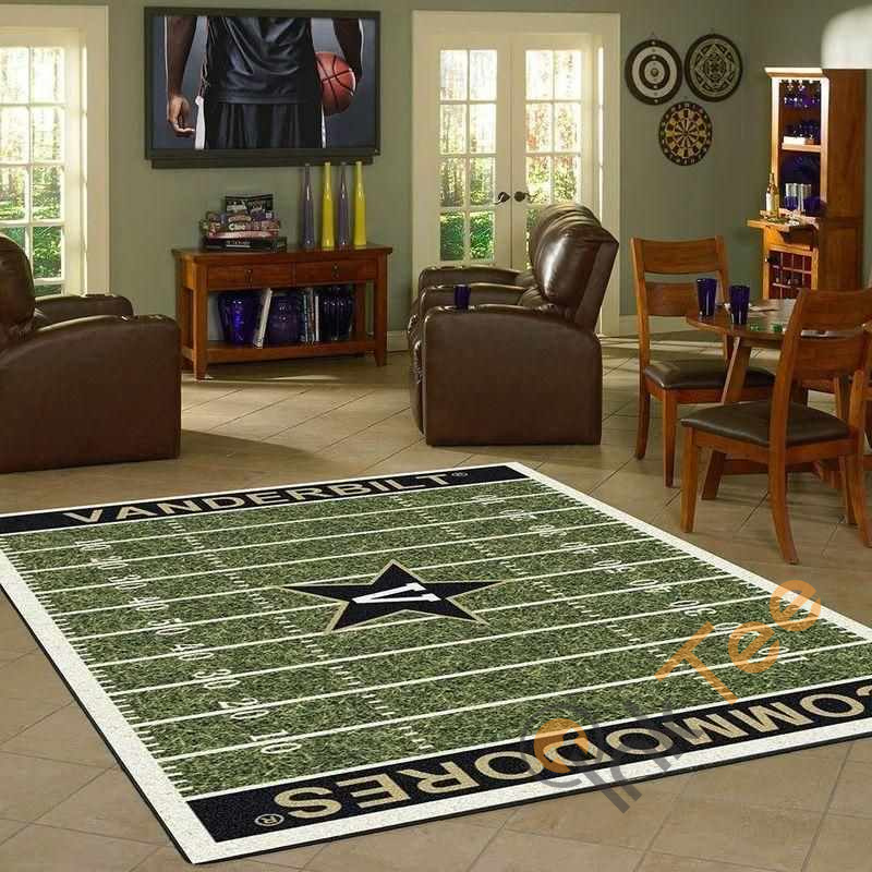 Vanderbilt Commodores Home Field Area Rug 2 Vanderbilt Commodores Home Field Area Rug
