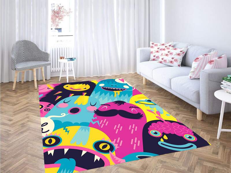 Vector Adventure Time Carpet Rug 1 Vector Adventure Time Carpet Rug