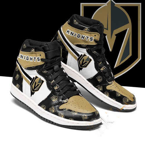 Vegas Golden Knights High Top Jordan Custom Air Jordan Shoes