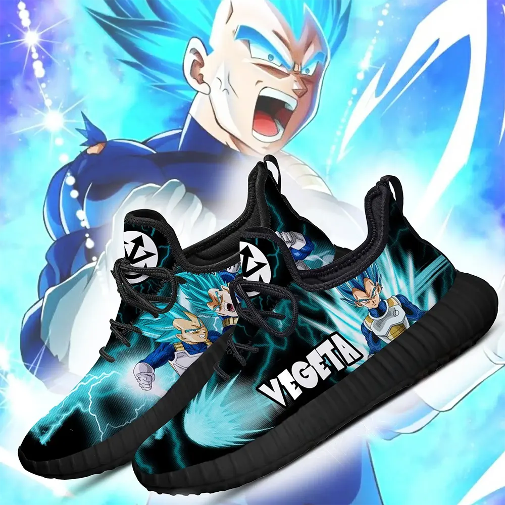 Vegeta Blue Dragon Ball Anime Amazon Reze Shoes