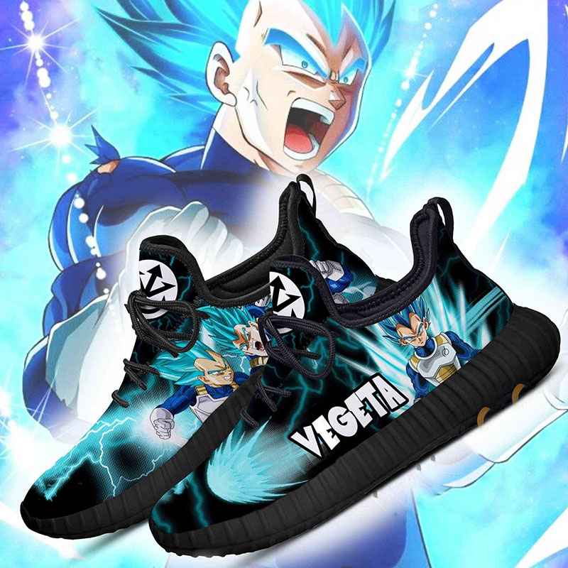Vegeta Blue Dragon Ball Anime Reze Shoes