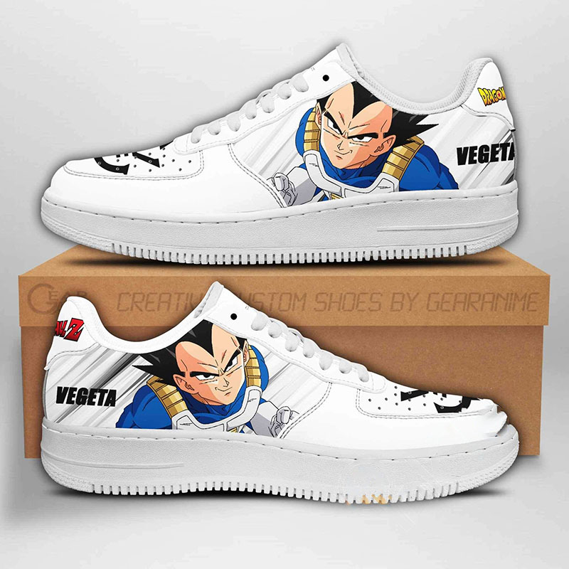 Vegeta Custom Dragon Ball Z Anime Nike Air Force Shoes