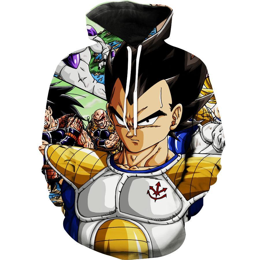 Vegeta Dragon Ball Z Vegeta Hoodie 3D 1 Vegeta Dragon Ball Z Vegeta Hoodie 3D