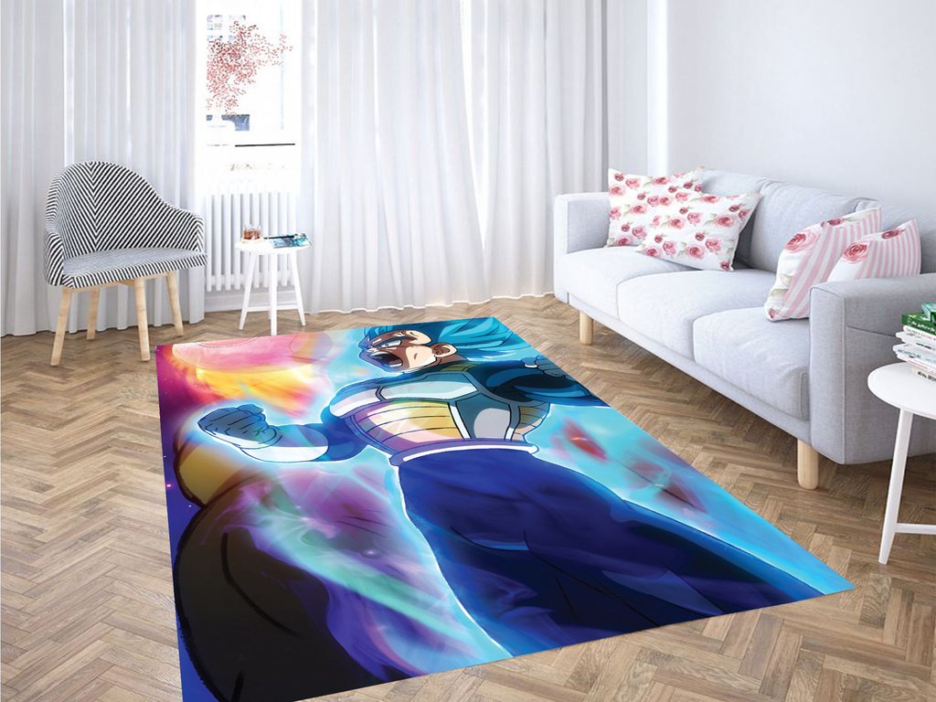 Vegeta Power Living Room Modern Carpet Rug 5 Vegeta Power Living Room Modern Carpet Rug