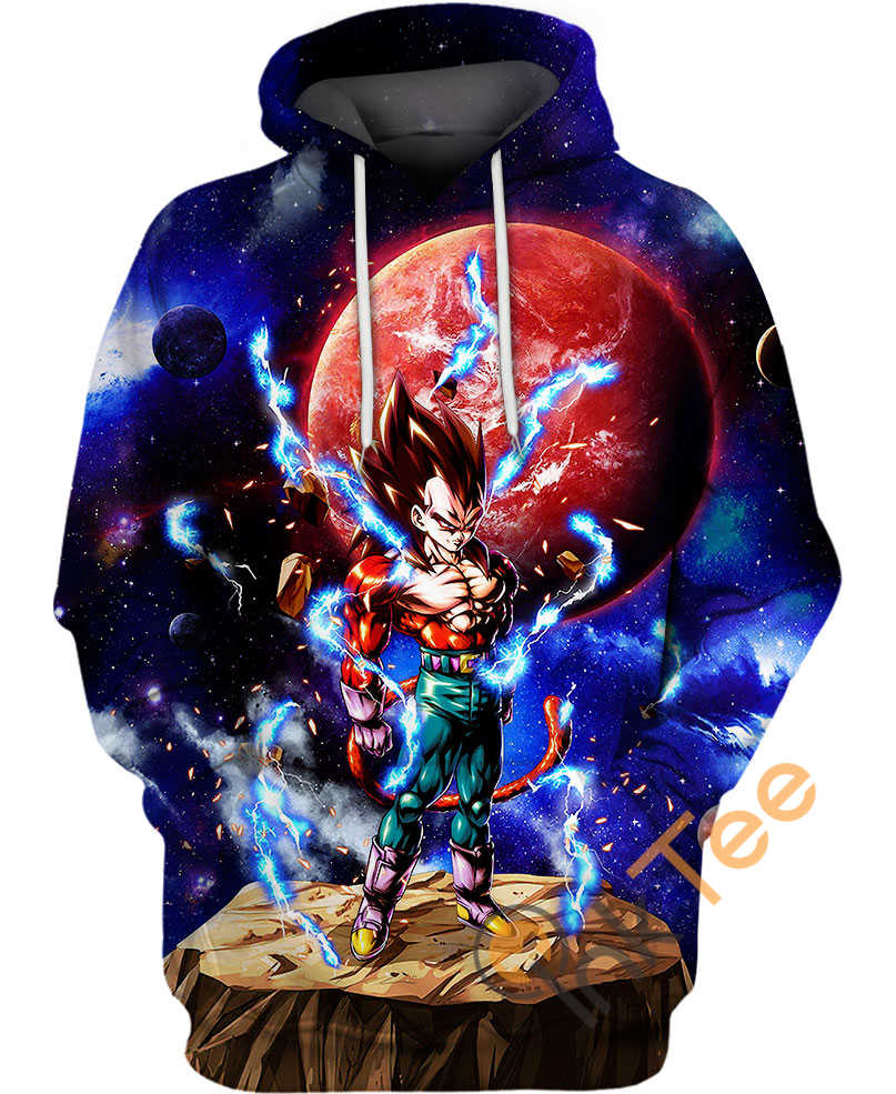 Vegeta Super Saiyan God Hoodie 3D 10 Vegeta Super Saiyan God Hoodie 3D