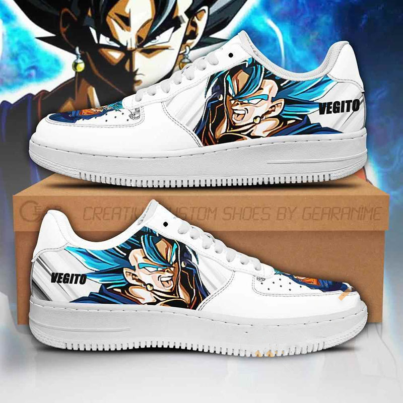 Vegito Custom Dragon Ball Z Anime Nike Air Force Shoes