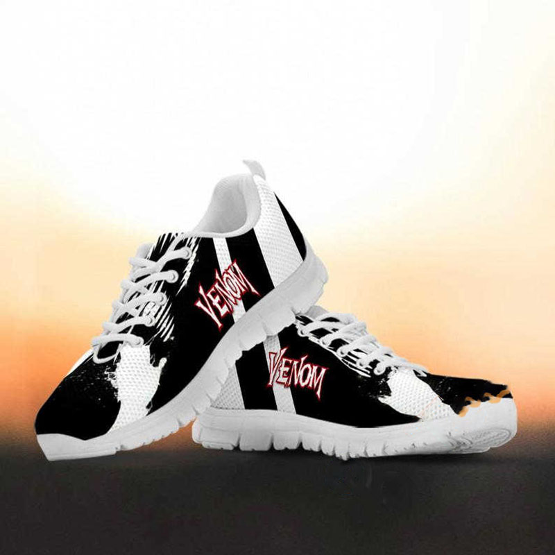 Venom Custom Painted Marvel Studio Movie Running Nike Roshe Shoes