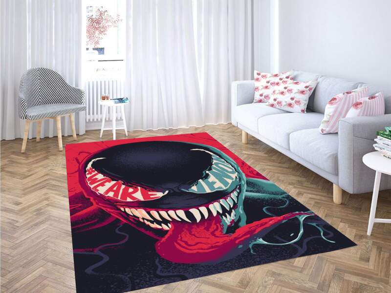 Venom Wallpaper Carpet Rug