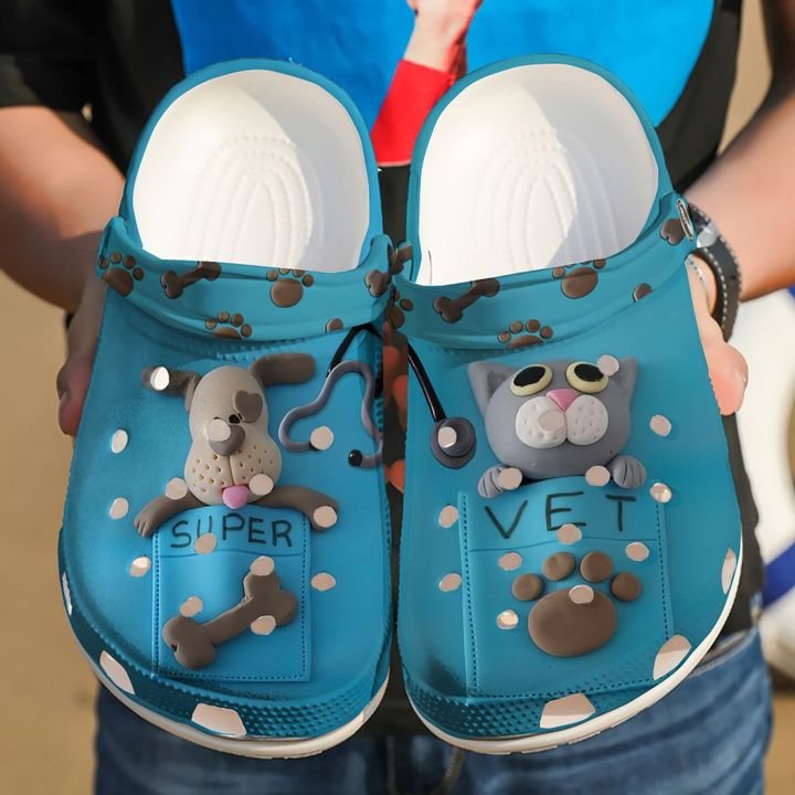 Vet Tech Being A Crocs Clog Shoes